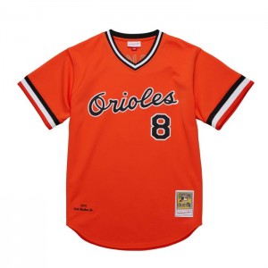 Authentic Jerseys Mitchell & Ness Cal Ripken Jr Baltimore Orioles Alternate 2001 Jersey Hombre | 9046WHFXV