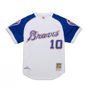 Authentic Jerseys Mitchell & Ness Chipper Jones Atlanta Braves Alternate 2004 Jersey Hombre | 7513ASMOJ