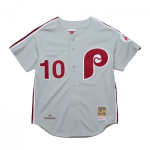 Authentic Jerseys Mitchell & Ness Darren Daulton Philadelphia Phillies Dark 1989 Jersey Hombre | 9607PLBSJ