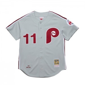 Authentic Jerseys Mitchell & Ness John Kruk Philadelphia Phillies Dark 1989 Jersey Hombre | 8126VKSFX