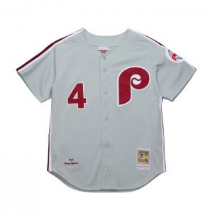 Authentic Jerseys Mitchell & Ness Lenny Dykstra Philadelphia Phillies Dark 1989 Jersey Hombre | 5093KUSZN