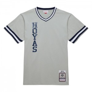 Authentic Jerseys Mitchell & Ness Patrick Ewing Georgetown University Dark 1983 Jersey Hombre | 8239BFYSV