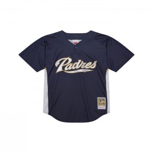 Authentic Jerseys Mitchell & Ness Trevor Hoffman San Diego Padres BP Pullover 2007 Jersey Hombre | 3195VDFLM