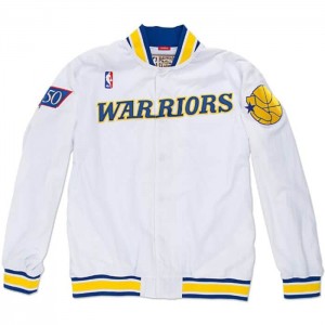 Chamarras Mitchell & Ness 1996-97 Warm Up Golden State Warriors Hombre | 3521NTIHB