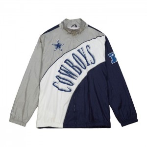 Chamarras Mitchell & Ness Arched Retro Forro Windbreaker Dallas Cowboys Hombre | 0417IJSVY