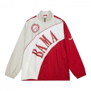 Chamarras Mitchell & Ness Arched Retro Forro Windbreaker University of Alabama Hombre | 1674INHKQ