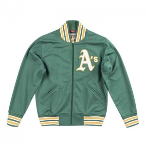 Chamarras Mitchell & Ness BP Oakland Athletics 1991 Hombre | 7065DATGW