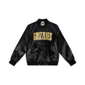 Chamarras Mitchell & Ness Big Face 4.0 Satin Vancouver Grizzlies Hombre | 4738NQPUH