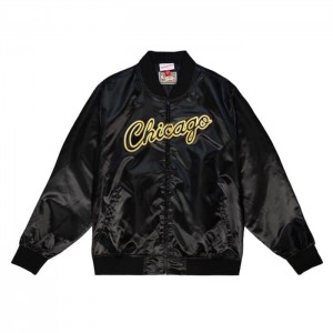 Chamarras Mitchell & Ness Big Face 4.0 Satin Chicago Bulls Hombre | 4957QIHMB