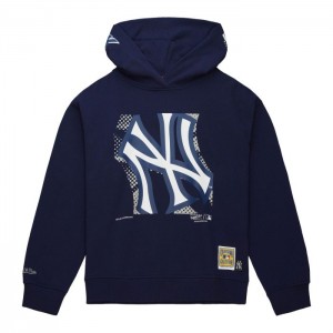 Chamarras Mitchell & Ness Big Face 7.0 New York Yankees Mujer | 5789WKSFX