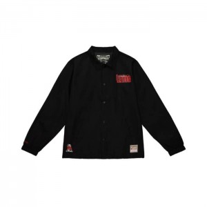 Chamarras Mitchell & Ness Born And Bred Windbreaker Chicago Bulls Hombre | 1830UCRLG