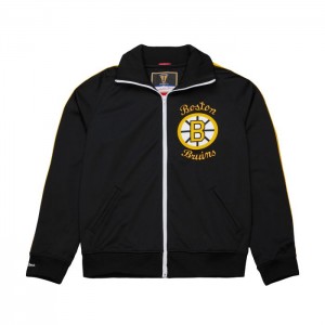 Chamarras Mitchell & Ness Boston Bruins 1984 Warm Up Hombre | 1462ZHDEP