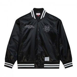 Chamarras Mitchell & Ness Branded 1904 Satin Hombre | 2391KJMHG