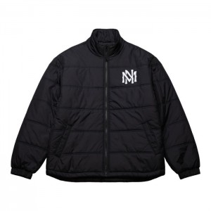 Chamarras Mitchell & Ness Branded In The Clutch Puffer Vintage Logo Hombre | 3702ICSQA