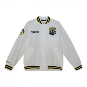 Chamarras Mitchell & Ness City Colección Ligeros Satin Columbus Crew Hombre | 5890RYNOF