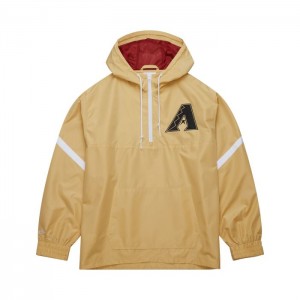 Chamarras Mitchell & Ness City Connect Ligeros Anorak Current Logo Arizona Diamondbacks Hombre | 7586YTMHK