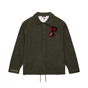 Chamarras Mitchell & Ness Coaches Portland Trail Blazers Hombre | 2967LEKOF
