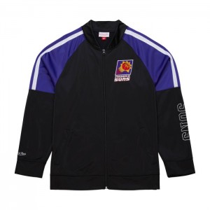 Chamarras Mitchell & Ness Color Blocked Pista Vintage Logo Phoenix Suns Hombre | 4098HMBTI