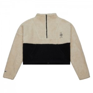 Chamarras Mitchell & Ness Cozyfield Half Zip Pullover Portland Trail Blazers Mujer | 7839AGTQV