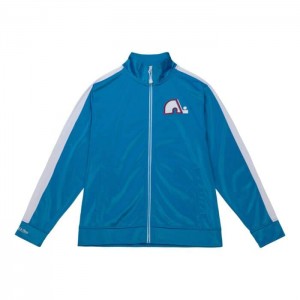 Chamarras Mitchell & Ness Flashback Pista Quebec Nordiques Hombre | 1970NVMGA