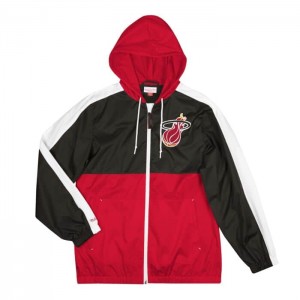 Chamarras Mitchell & Ness Gameday Ligeros Windbreaker Miami Heat Hombre | 7243MDPGW