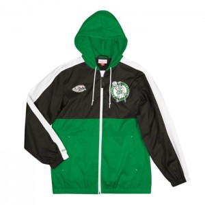 Chamarras Mitchell & Ness Gameday Ligeros Windbreaker Boston Celtics Hombre | 6824FDXBP