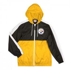 Chamarras Mitchell & Ness Gameday Ligeros Windbreaker Pittsburgh Steelers Hombre | 3741EYMOU