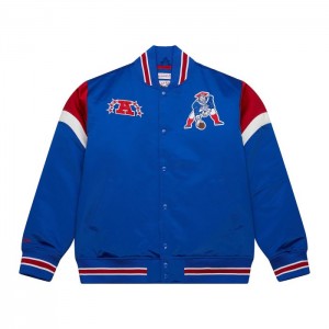 Chamarras Mitchell & Ness Heavyweight Satin New England Patriots Hombre | 2934DWVSZ