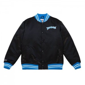 Chamarras Mitchell & Ness Heavyweight Satin Minnesota Timberwolves Hombre | 1635DUYQN