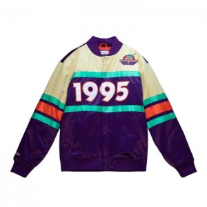 Chamarras Mitchell & Ness Heavyweight Satin All Star 1994-95 Hombre | 5982LFYTA