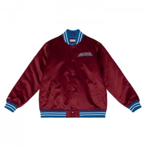 Chamarras Mitchell & Ness Heavyweight Satin Colorado Avalanche Hombre | 8072DJUPW