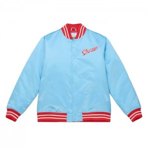 Chamarras Mitchell & Ness Heavyweight Satin Chicago White Sox Hombre | 2301CVTGI