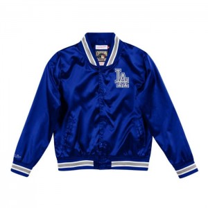 Chamarras Mitchell & Ness Ligeros Satin Los Angeles Dodgers Mujer | 0692YZCJA