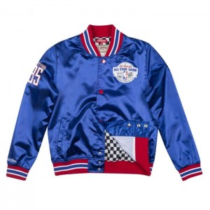 Chamarras Mitchell & Ness Ligeros Satin NBA All Star Mujer | 7405NBRSC