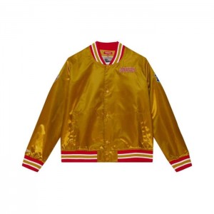 Chamarras Mitchell & Ness Ligeros Satin San Francisco 49ers Mujer | 7639SYVWC