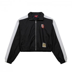 Chamarras Mitchell & Ness Nylon San Diego Padres Mujer | 8137AYZEU