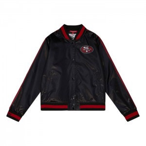 Chamarras Mitchell & Ness Raglan Satin San Francisco 49ers Mujer | 2945BSUCI