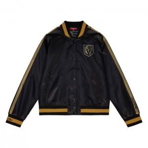 Chamarras Mitchell & Ness Raglan Satin Vegas Golden Knights Mujer | 2610GQPBL