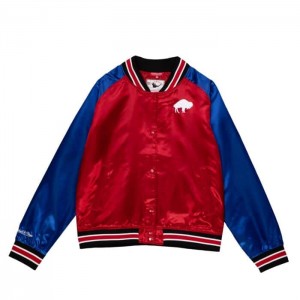 Chamarras Mitchell & Ness Satin 2.0 Buffalo Bills Mujer | 6051OGKUB