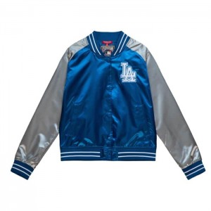 Chamarras Mitchell & Ness Satin 2.0 Los Angeles Dodgers Mujer | 2165YUNAP