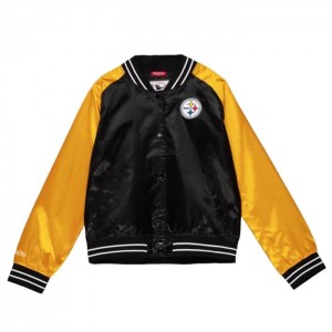 Chamarras Mitchell & Ness Satin 2.0 Pittsburgh Steelers Mujer | 1723VRTPW