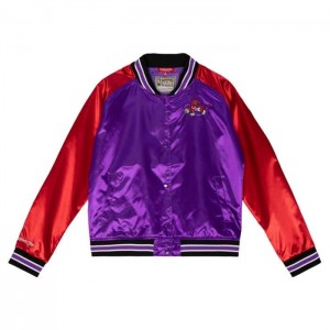 Chamarras Mitchell & Ness Satin 2.0 Toronto Raptors Mujer | 6150PZNYW