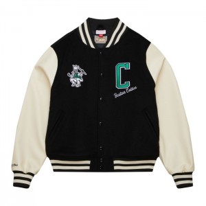 Chamarras Mitchell & Ness Unisex Varsity Boston Celtics Mujer | 4756REDSK