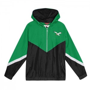 Chamarras Mitchell & Ness Windbreaker 3.0 Philadelphia Eagles Mujer | 7081KOBRN