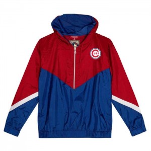 Chamarras Mitchell & Ness Windbreaker 3.0 Chicago Cubs Mujer | 9176YUMIA