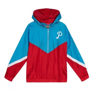 Chamarras Mitchell & Ness Windbreaker 3.0 Philadelphia Phillies Mujer | 3657GOABH