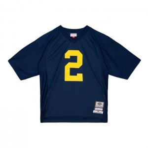 Collegiate Jerseys Mitchell & Ness Charles Woodson University Of Michigan 1997 Jersey Hombre | 8109WGOBT
