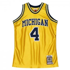 Collegiate Jerseys Mitchell & Ness Chris Webber University Of Michigan 1991-92 Jersey Hombre | 4529YKUFA