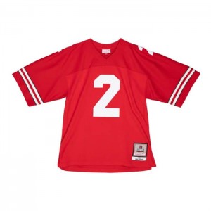 Collegiate Jerseys Mitchell & Ness Cris Carter Ohio State 1986 Jersey Hombre | 6597XGRBP