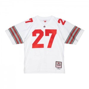 Collegiate Jerseys Mitchell & Ness Eddie George Ohio State 1995 Jersey Hombre | 6235PIADZ